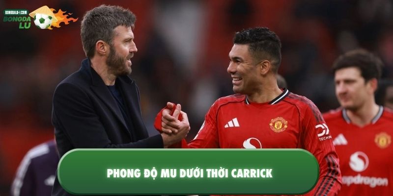 Phong độ MU dưới thời Carrick